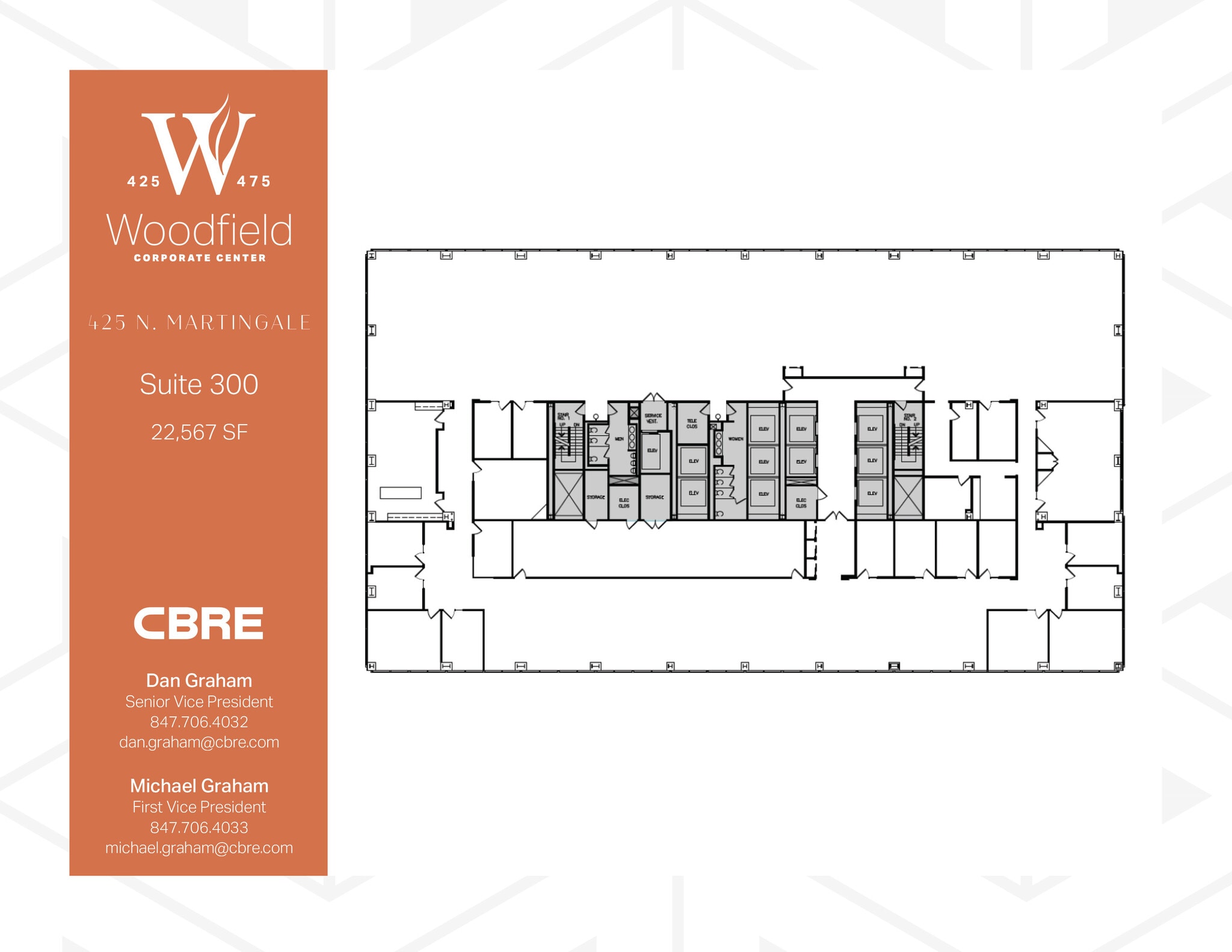 425 N Martingale Rd, Schaumburg, IL for lease Floor Plan- Image 1 of 1