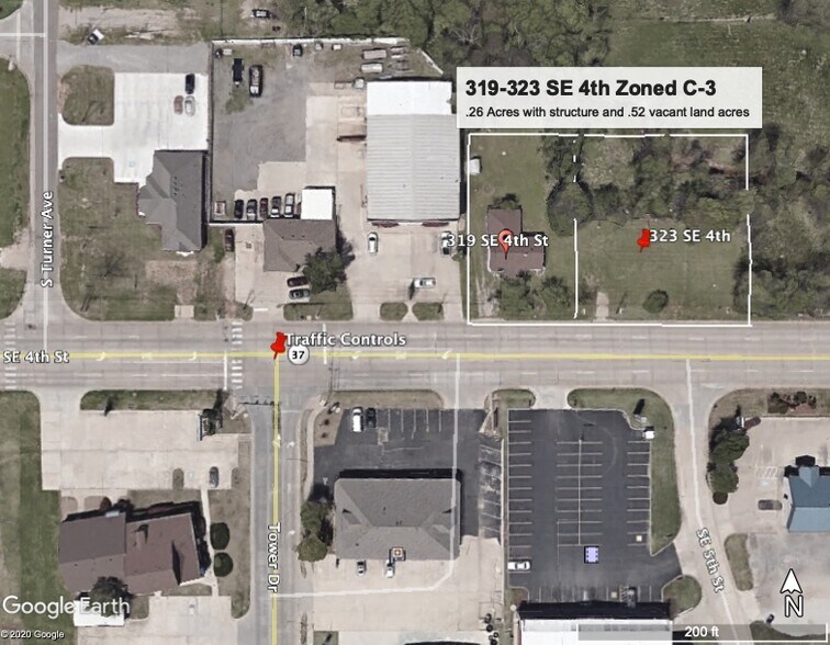 323 SE 4th St, Moore, OK for sale - Aerial - Image 1 of 8