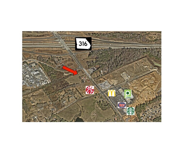 Harbins Rd and Alcovy Rd Rd, Dacula, GA à louer - Photo principale - Image 1 de 1