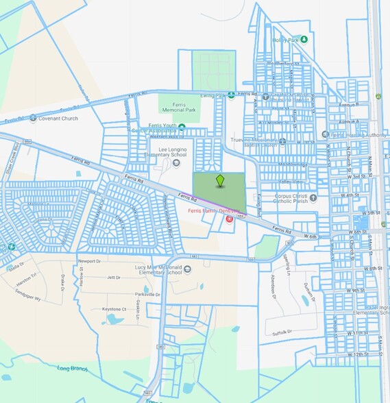 455 FM 664, Ferris, TX à vendre - Plan cadastral - Image 2 de 2