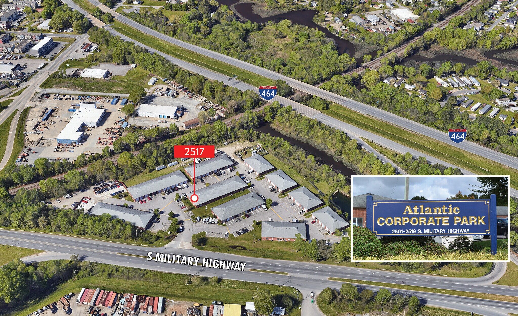 2519 S Military Hwy, Chesapeake, VA à louer Photo du bâtiment- Image 1 de 5