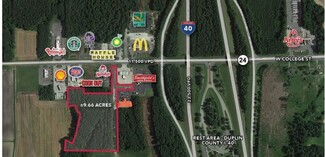 Plus de détails pour 0 W NC 24 Hwy, Warsaw, NC - Terrain à vendre