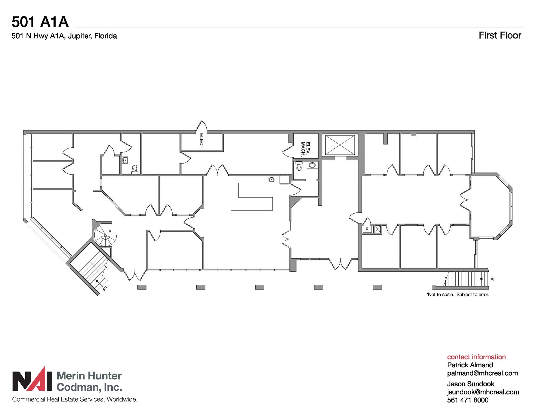 501 N Highway A1A, Jupiter, FL à louer Plan d’étage- Image 1 de 11