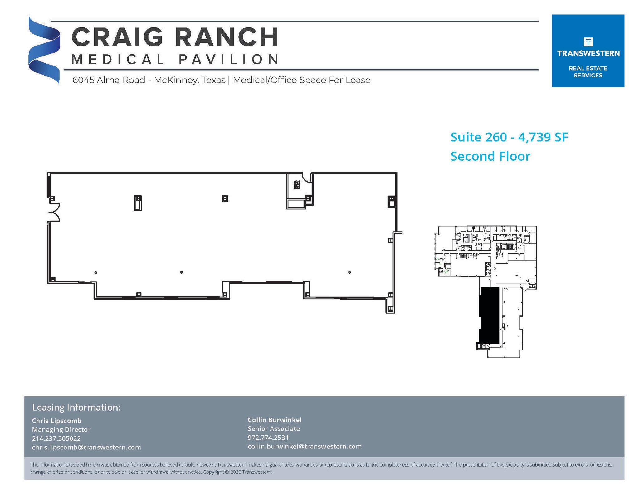 6045 Alma Rd, McKinney, TX for lease Floor Plan- Image 1 of 1