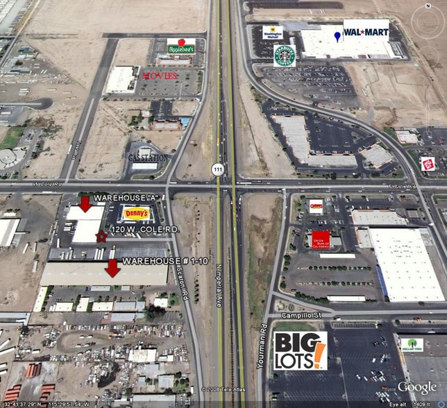 120 W Cole Blvd, Calexico, CA à louer - Aérien - Image 3 de 7