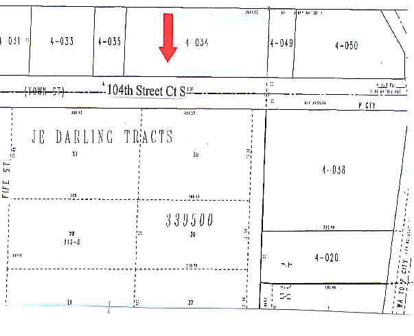 2411 104th Street Ct S, Lakewood, WA for sale - Plat Map - Image 3 of 5
