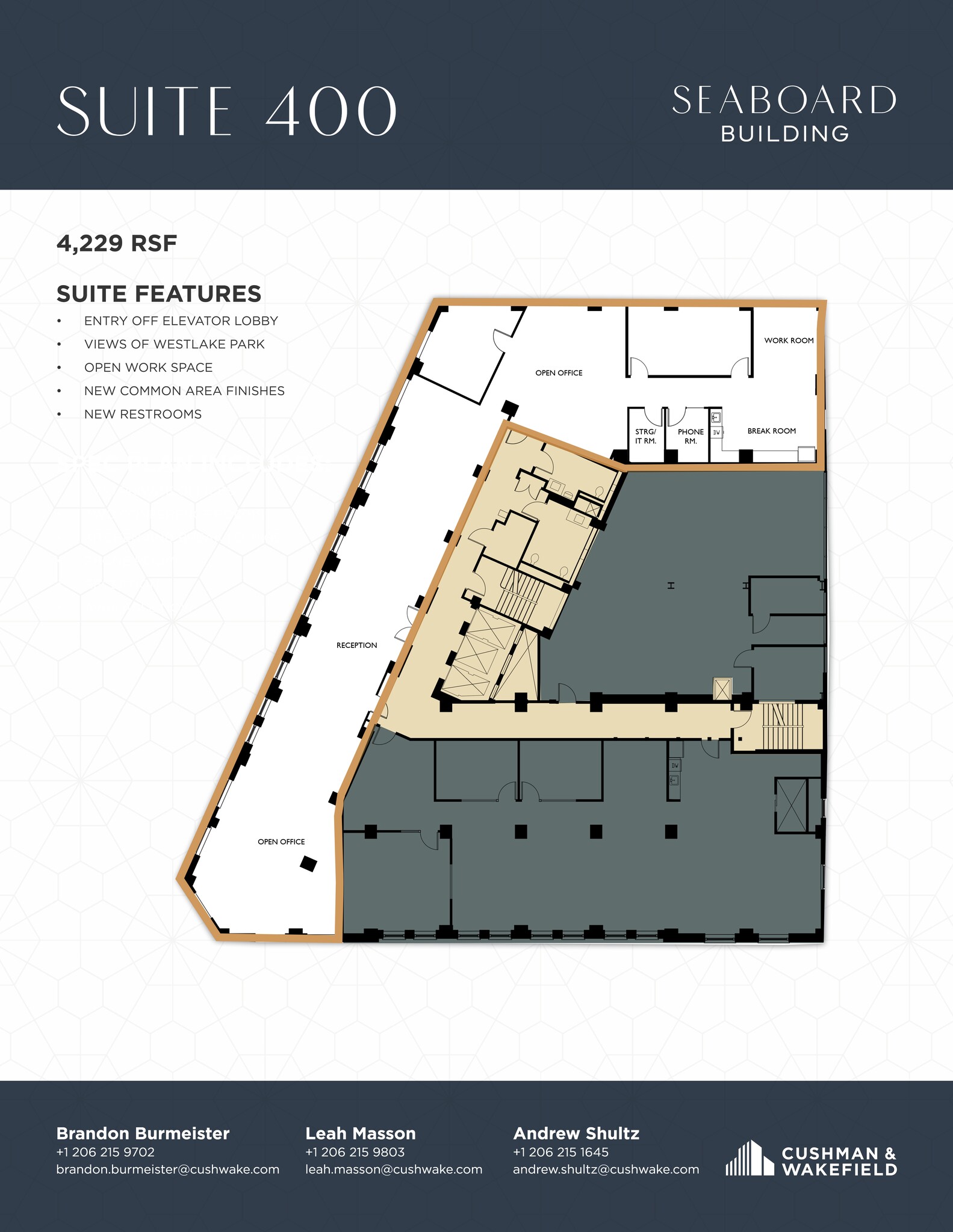 1500-1506 4th Ave, Seattle, WA à louer Plan de site- Image 1 de 1