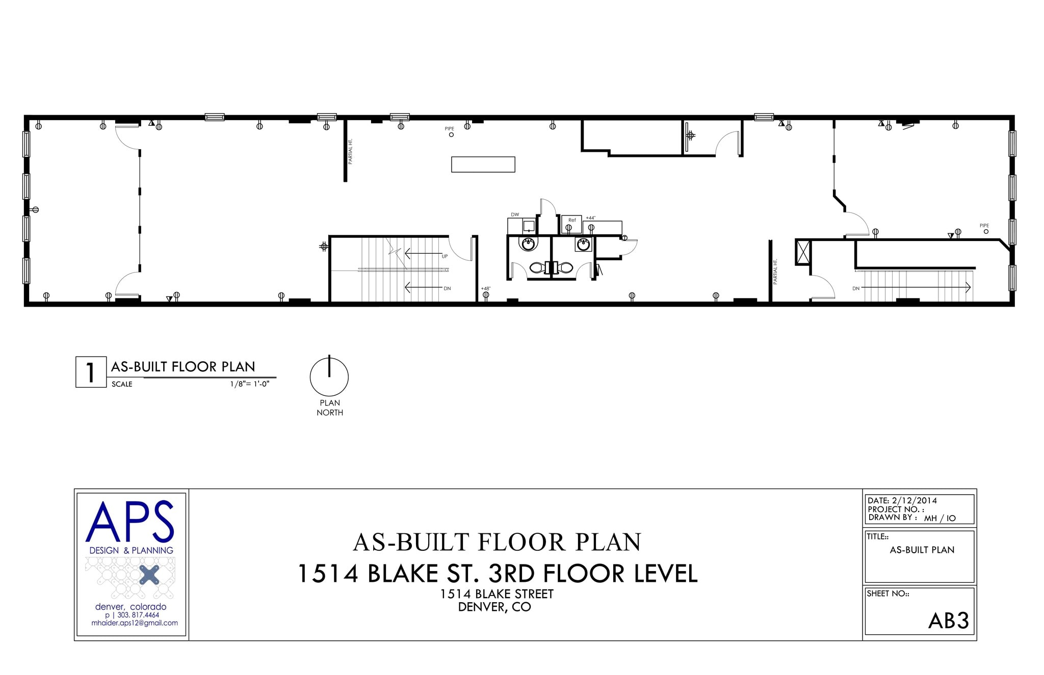 1514 Blake St, Denver, CO for lease Site Plan- Image 1 of 1
