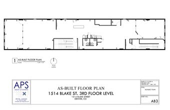 1514 Blake St, Denver, CO for lease Site Plan- Image 1 of 1