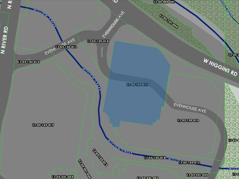 9399 W Higgins Rd, Rosemont, IL à louer - Plan cadastral - Image 3 de 7
