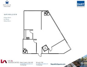13501 Katy Fwy, Houston, TX à louer Plan d’étage- Image 1 de 2