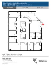 6850 N Durango Dr, Las Vegas, NV à louer Plan d’étage- Image 1 de 1