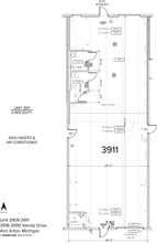 3901-3913 Varsity Dr, Ann Arbor, MI for lease Floor Plan- Image 2 of 3