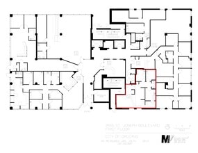 2555 St Joseph Blvd, Ottawa, ON à louer Plan de site- Image 1 de 1