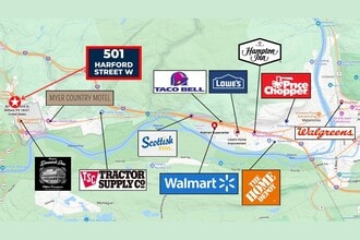 501 W Harford St, Milford, PA à louer Carte- Image 2 de 19