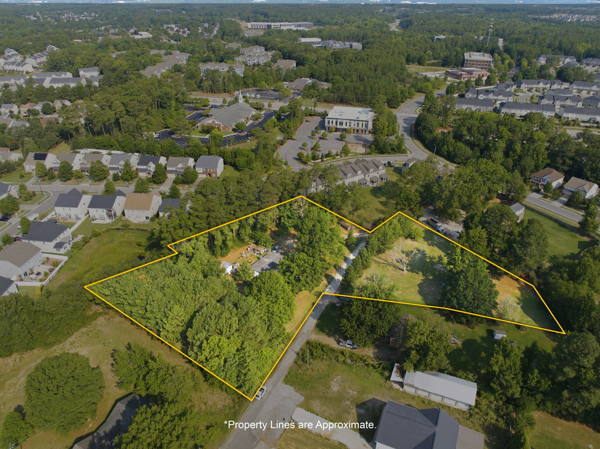 5911 Family Farm Rd, Morrisville, NC for sale Aerial- Image 1 of 31