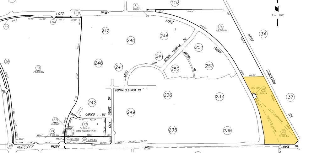 Lotz Pkwy, Elk Grove, CA à vendre - Plan cadastral - Image 3 de 3