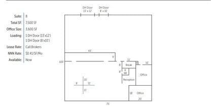 3901 100th St SW, Tacoma, WA à louer Plan d’étage- Image 1 de 1