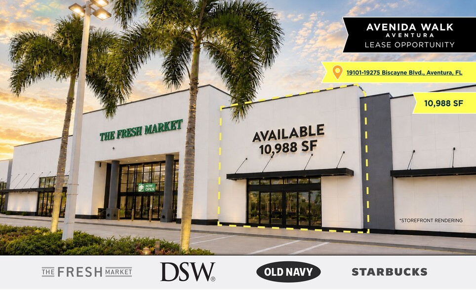 19101-19275 Biscayne Blvd, Aventura, FL for lease - Building Photo - Image 2 of 8