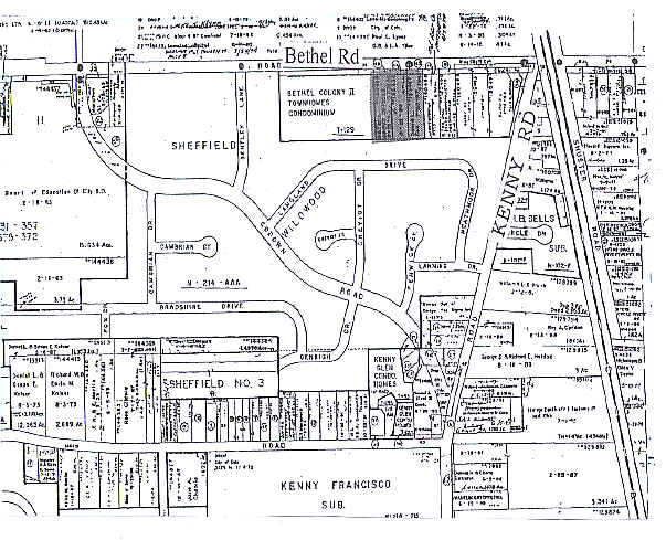 1161 Bethel Rd, Columbus, OH à vendre - Plan cadastral - Image 2 de 11