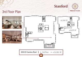 200 El Camino Real, Menlo Park, CA à louer Plan d’étage- Image 1 de 1