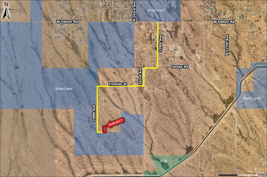 247th Ave, Wittmann, AZ for sale - Aerial - Image 2 of 5