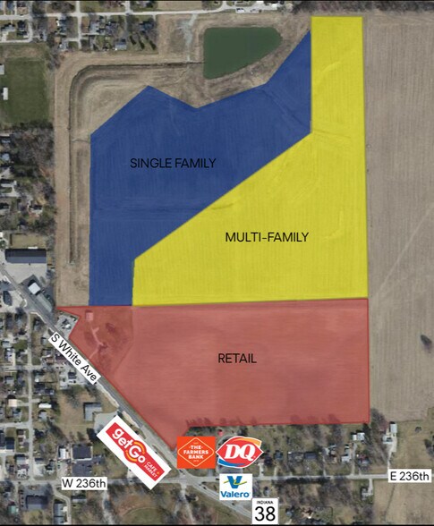 711 S White Ave, Sheridan, IN à vendre - Photo du bâtiment - Image 2 de 4