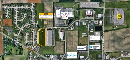 Corporate Dr, Troy, OH - Aerial map view - Image1