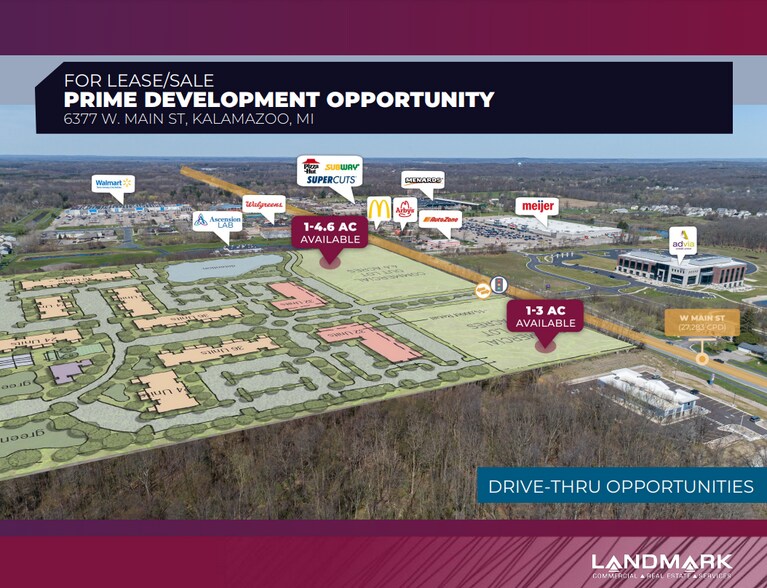Land in Kalamazoo, MI for lease - Building Photo - Image 2 of 2