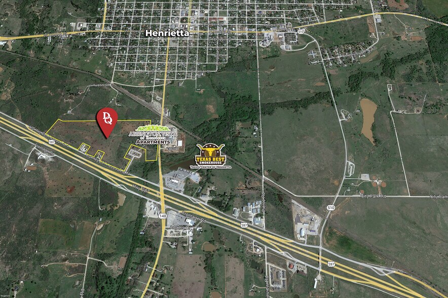 US Hwy 287, Henrietta, TX à vendre - Photo du bâtiment - Image 2 de 4