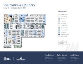 800 Town & Country Blvd, Houston, TX à louer Plan d’étage- Image 1 de 1