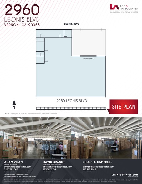 2960 Leonis Blvd, Vernon, CA for lease - Site Plan - Image 1 of 3