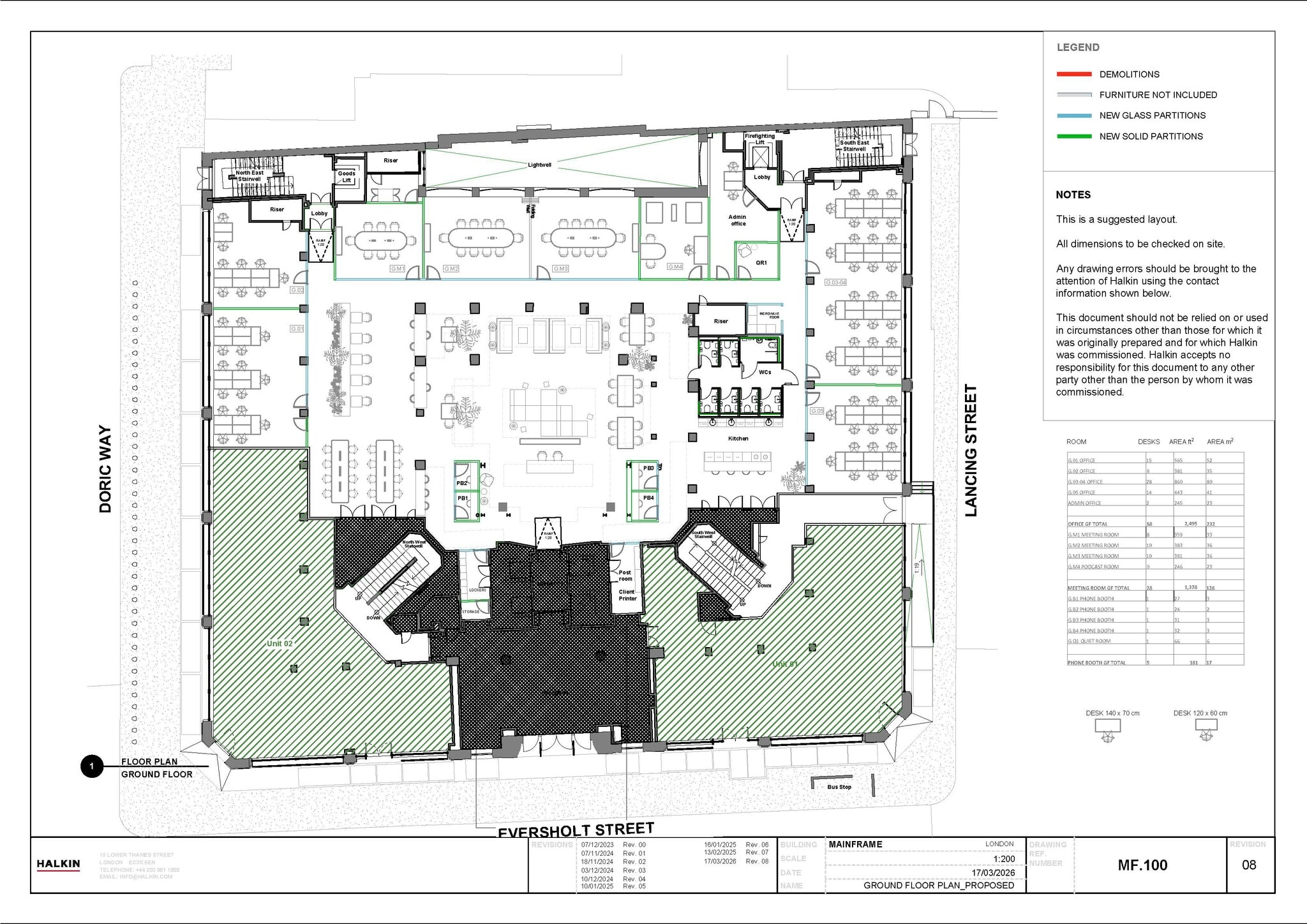 24 Eversholt St, London for lease Floor Plan- Image 1 of 1
