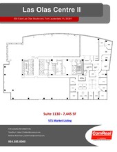 350 E Las Olas Blvd, Fort Lauderdale, FL for lease Floor Plan- Image 1 of 1