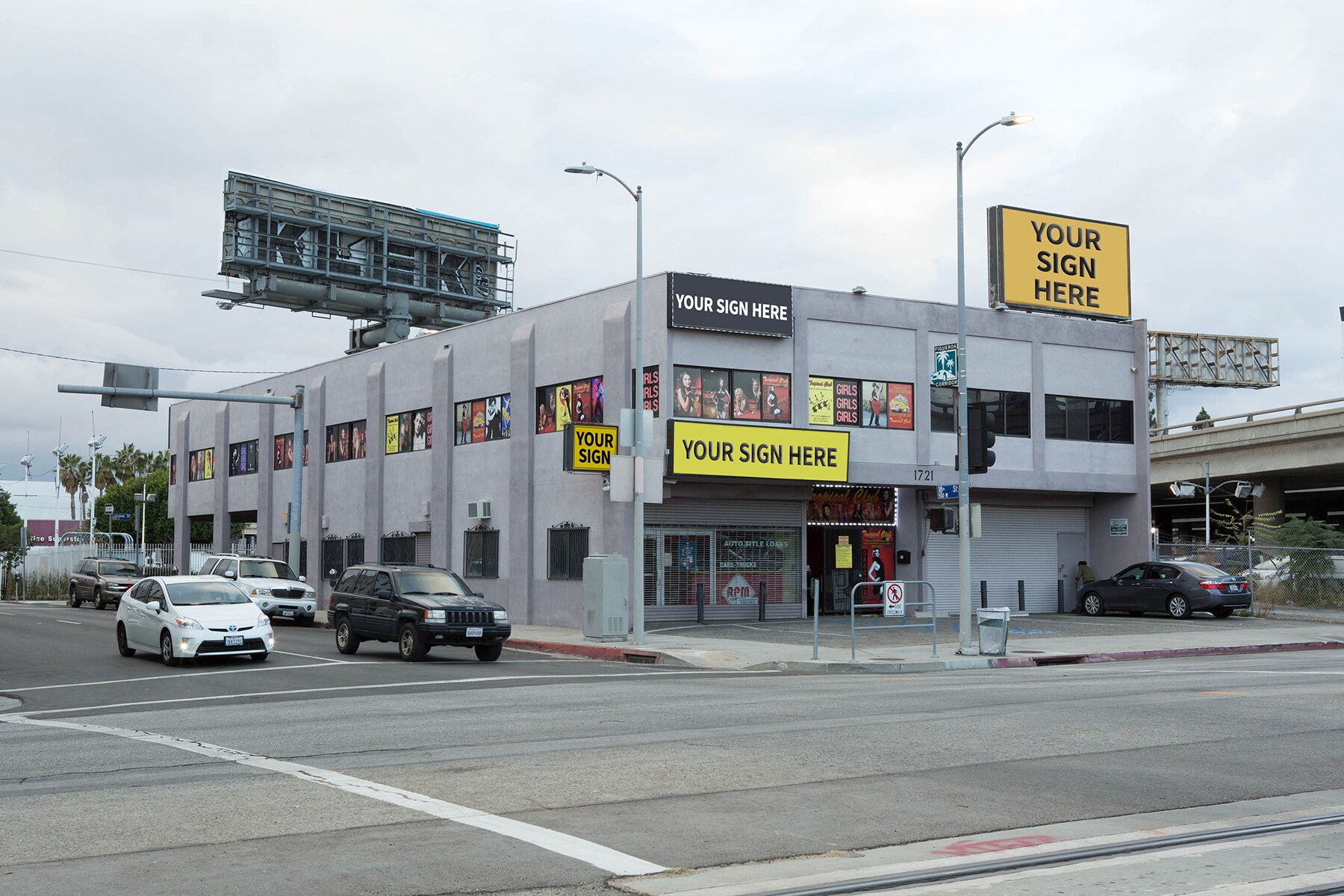 1721 S Flower St, Los Angeles, CA for lease Building Photo- Image 1 of 19
