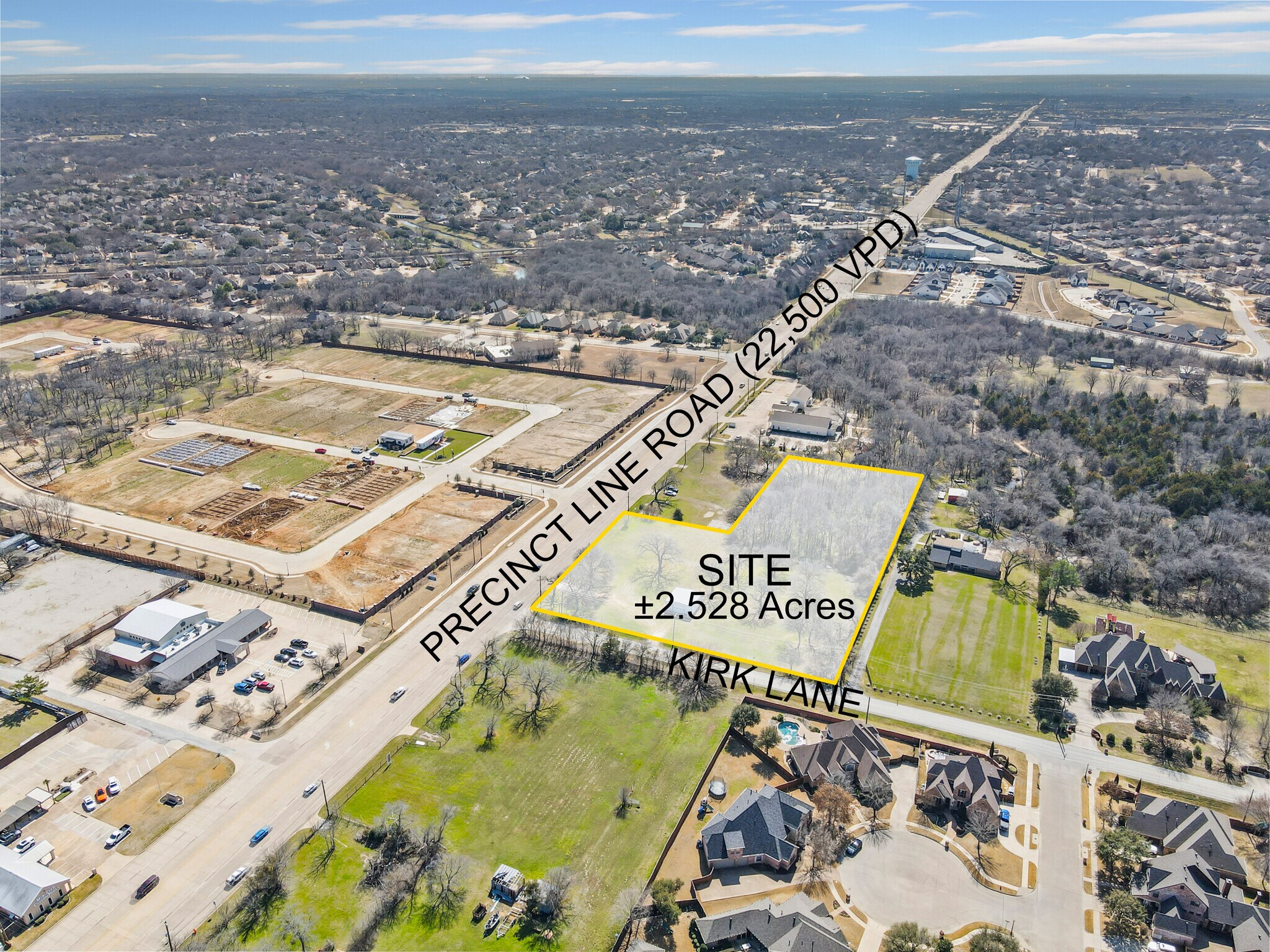 7629 Precinct Line Rd, North Richland Hills, TX à vendre Aérien- Image 1 de 6