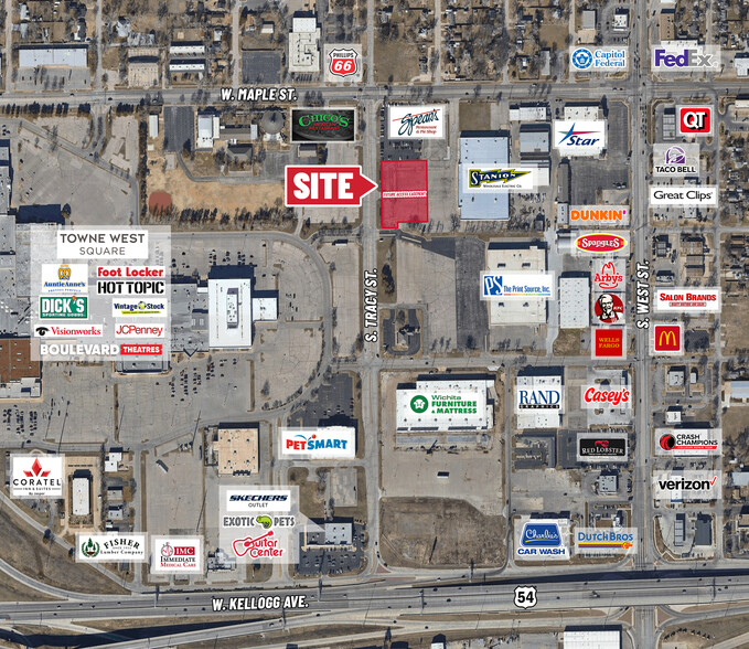 Maple & Tracy S of SE/c, Wichita, KS for sale - Building Photo - Image 2 of 2