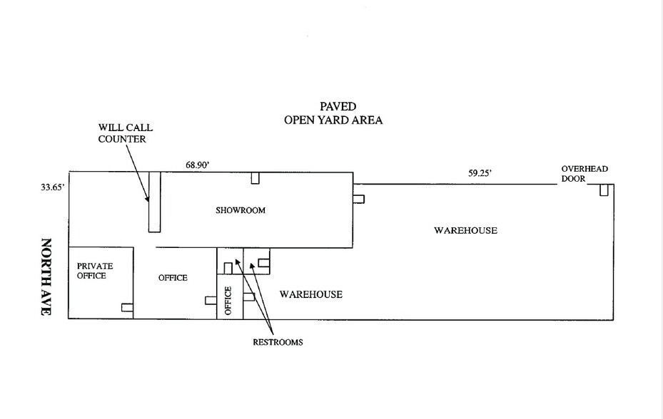 4554 W North Ave, Chicago, IL à vendre - Plan de site - Image 2 de 5