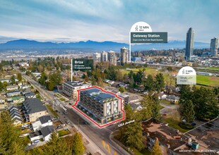 10560-10580 132 St, Surrey, BC - AÉRIEN  Vue de la carte