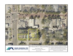 117 S French Ave, Sanford, FL - Aerial map view