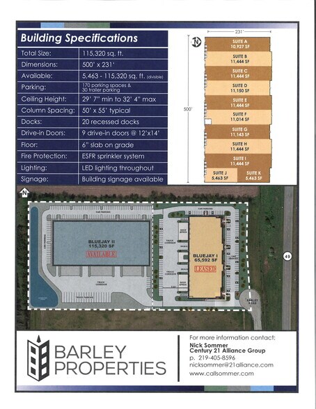 2750 Barley Rd, Valparaiso, IN à louer - Photo du bâtiment - Image 2 de 15