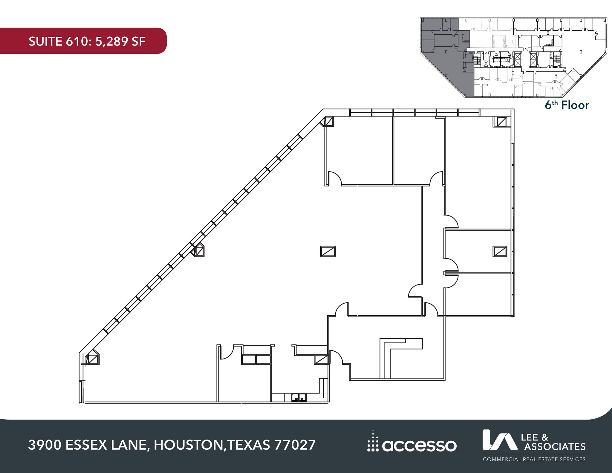 3900 Essex Ln, Houston, TX for lease Floor Plan- Image 1 of 1