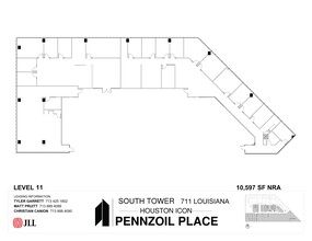 711 Louisiana St, Houston, TX for lease Floor Plan- Image 1 of 1