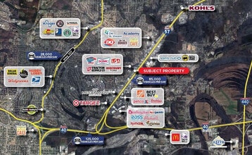 5107 Warden Rd, North Little Rock, AR - Aérien  Vue de la carte