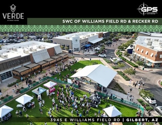 Plus de détails pour SWC Williams Field & Recker Rd, Gilbert, AZ - Commerce de détail à louer