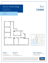 801 Congress St, Houston, TX for lease Floor Plan- Image 1 of 1