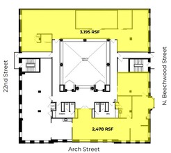 2133 Arch St, Philadelphia, PA for lease Floor Plan- Image 2 of 2