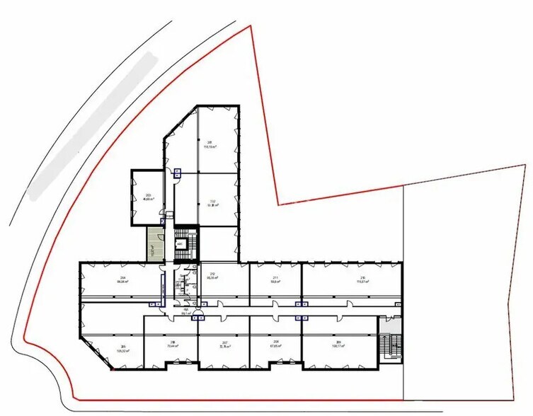 Office in Saint-Jean-de-Védas for sale - Floor Plan - Image 3 of 4