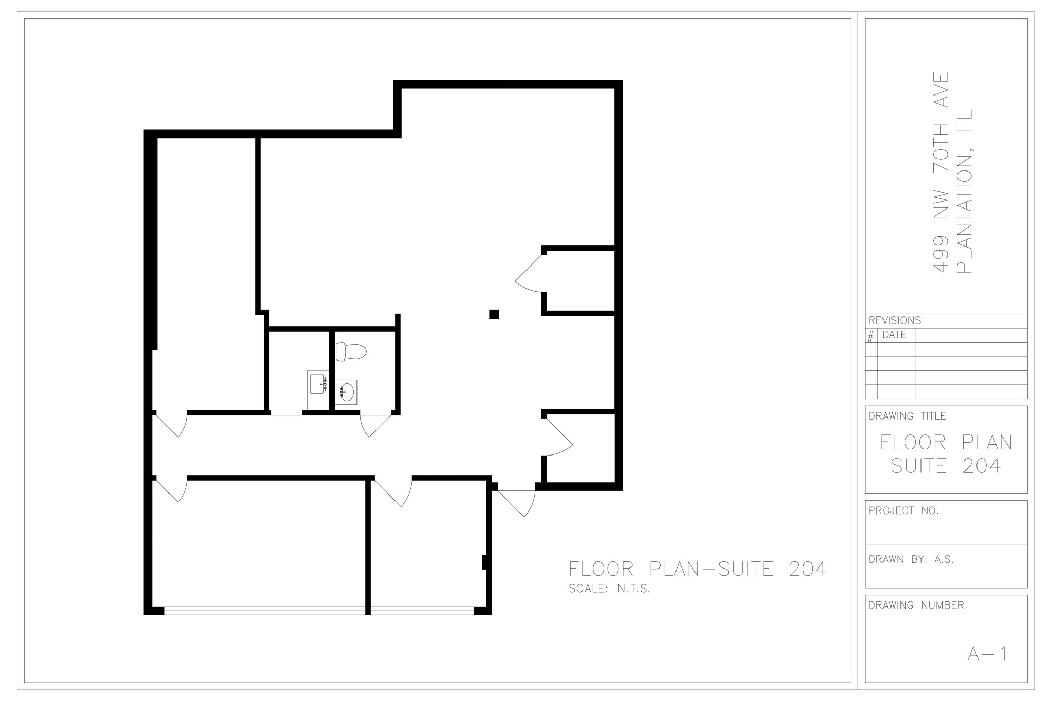 499 NW 70th Ave, Plantation, FL for lease Site Plan- Image 1 of 1