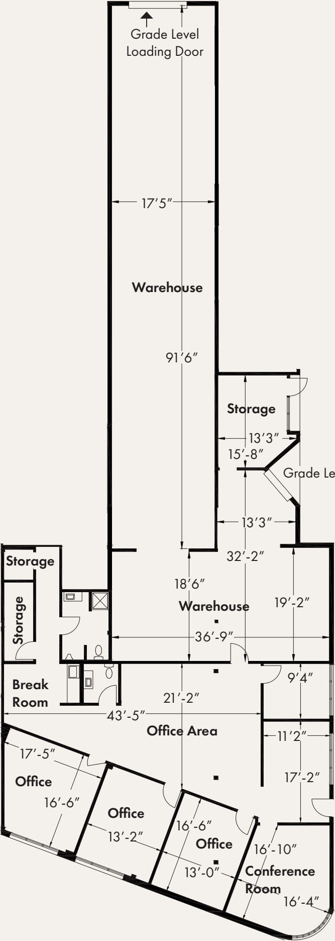 2209 W 1st St, Tempe, AZ à louer Plan d’étage- Image 1 de 2